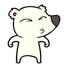 polar bear cartoon