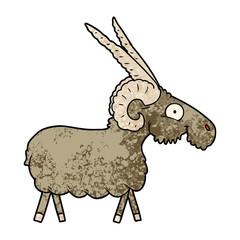 cartoon goat
