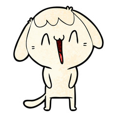 cute cartoon dog