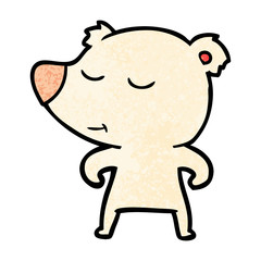 cartoon polar bear