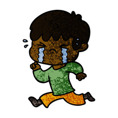 cartoon boy crying