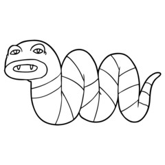 cartoon snake
