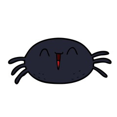 cartoon halloween spider