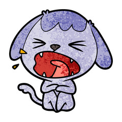 cute cartoon dog