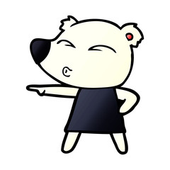 polar bear cartoon