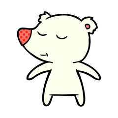 polar bear cartoon