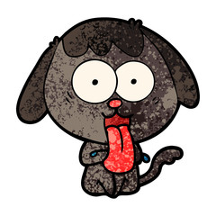 cute cartoon dog