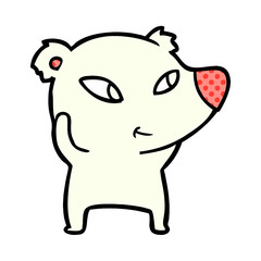 polar bear cartoon