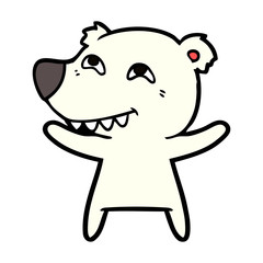 polar bear cartoon