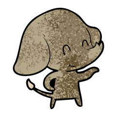 cute cartoon elephant