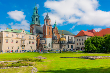 Obraz premium Castello del Wavel a Cracovia