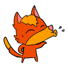 fox cartoon character