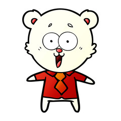 polar bear cartoon