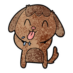 cute cartoon dog