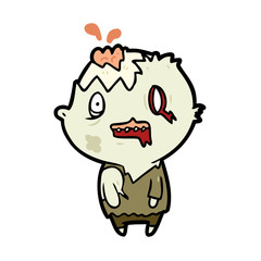cartoon zombie