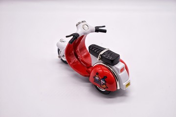 Motorcycle is a vehicle that can enter a small place and use less oil.