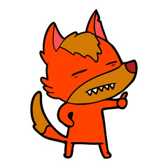 fox cartoon character