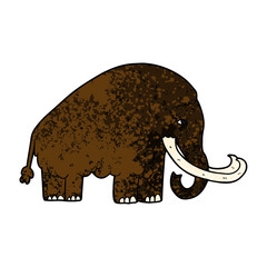 cartoon mammoth