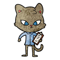 cute cartoon cat