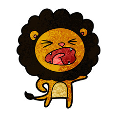cartoon lion