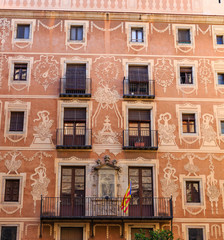 Painted Fascia on Spanish Apartment