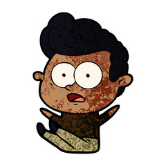 cartoon man