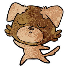 cute cartoon dog