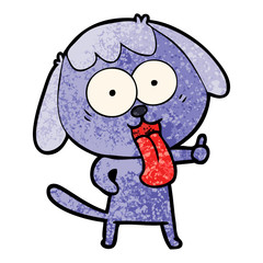 cute cartoon dog