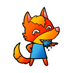 fox cartoon character