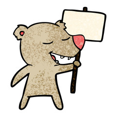 cartoon bear