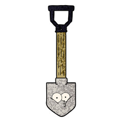 cartoon shovel