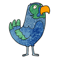 cartoon parrot