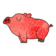 cartoon pig