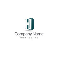 H LOGO LETTER TEMPLATE 