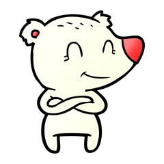 polar bear cartoon