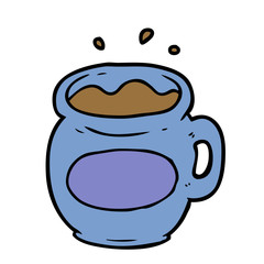 cartoon mug of coffee
