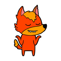 fox cartoon character