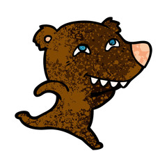 Fototapeta premium bear cartoon character