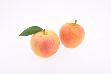 Fresh apple isolated on a white background