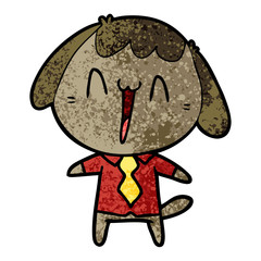cute cartoon dog