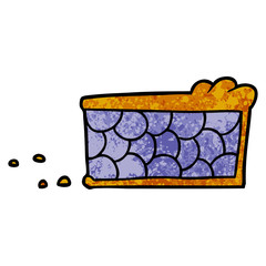 cartoon pie slice