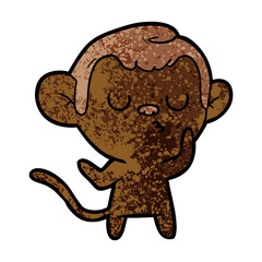 cartoon monkey