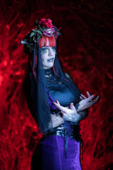 Fototapeta premium Model at night