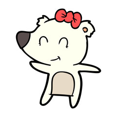 polar bear cartoon