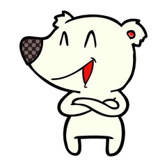 polar bear cartoon