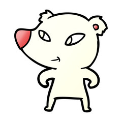 polar bear cartoon