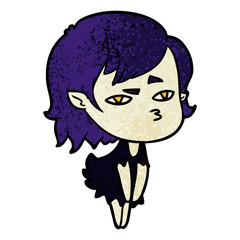 cartoon vampire girl