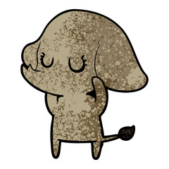 cute cartoon elephant