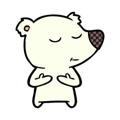 polar bear cartoon