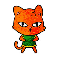 cartoon cat